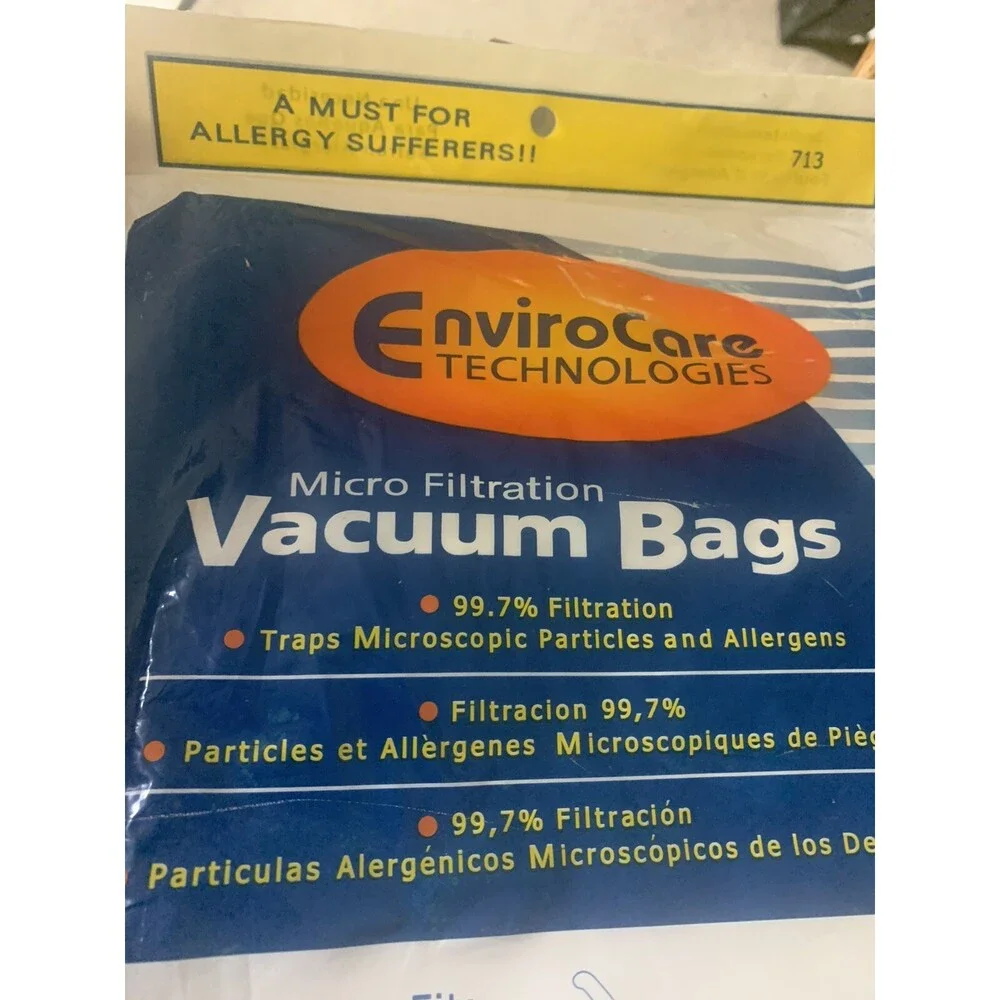 Oreck Type CC 8ct Vacuum Bags Envirocare